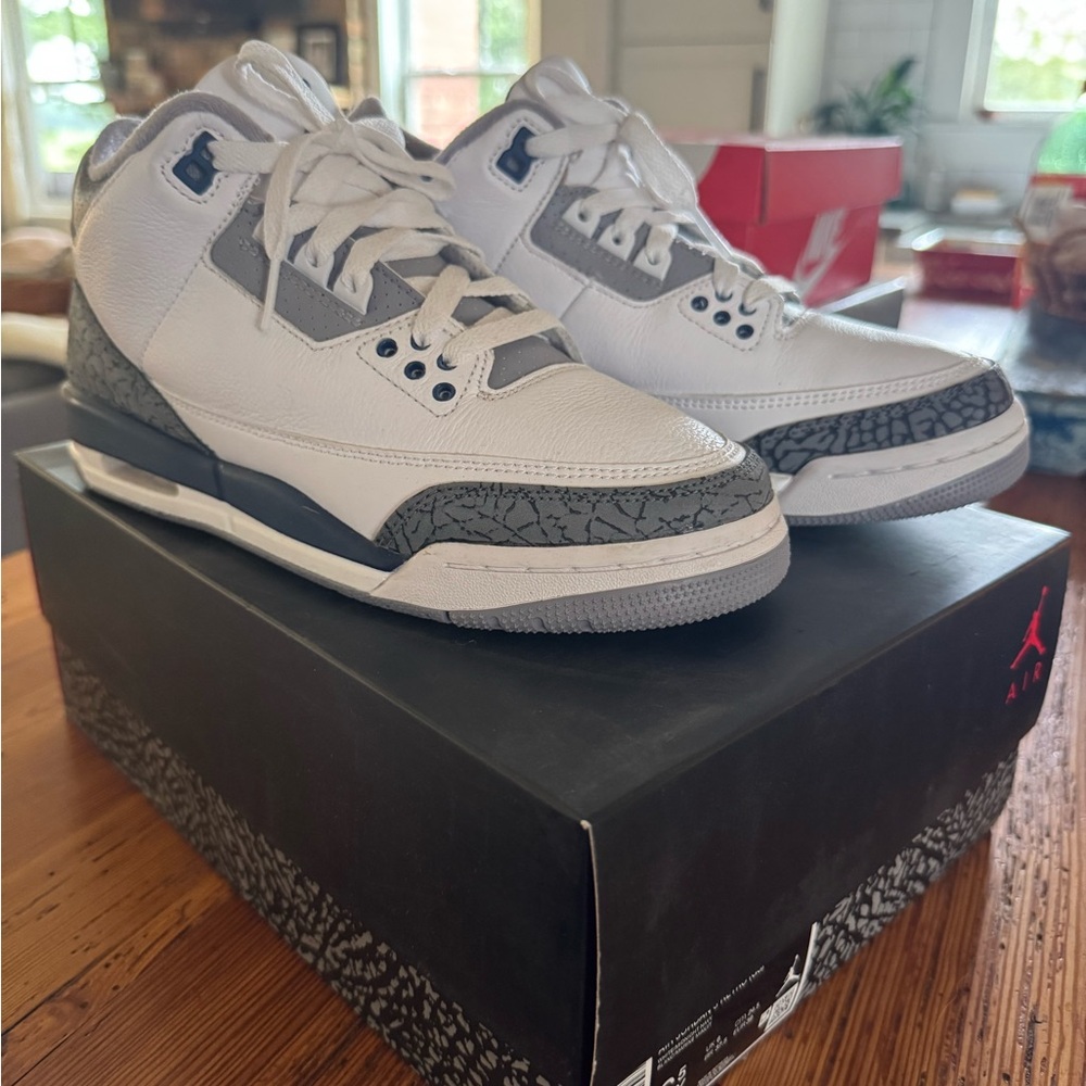 Jordan 3 Retro White / Midnight - Navy